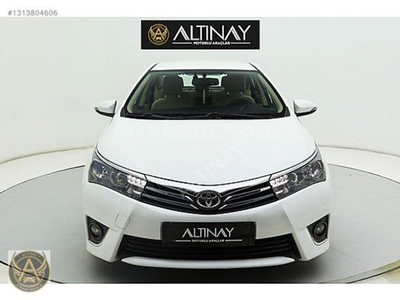 ALTINAY-2015 TOYOTA COROLLA 1.6 ADVANCE MDS DEĞİŞENSİZ BOYASIZ
