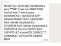 BMW 520D DÜŞÜK KM