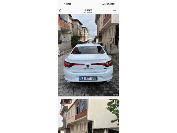 Sahibinden Renault Megane 1.5 dCi Touch 2017 Model Kocaeli