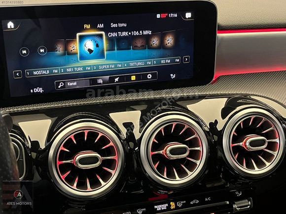 ARES MOTORS-A180D AMG GECE PAKET CAM TAVAN COMMAND MAKYAJLI KASA