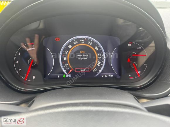 GÜMÜŞ OTOMOTİV'DEN 2016 INSIGNIA COSMO DİZEL BAKIMLI