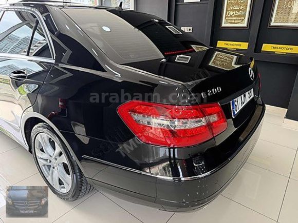 TMG MOTORS 2010 W212 TAM DOLU ELEGANCE
