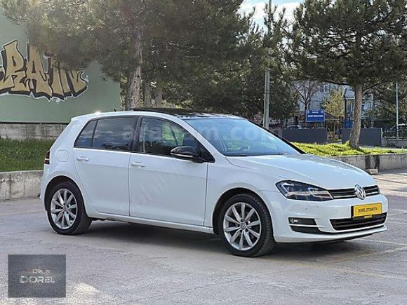 DOREL OTOMOTİV'DEN GOLF 1.6TDI BLUEMOTİON HIGLINE CAM TAVANLI