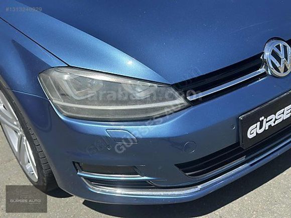 GÜRSES AUTO-VW GOLF-1.6 TDİ-HİGHLİNE-DSG-BOYASIZ