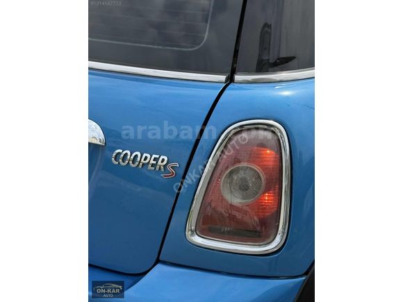 MINI COOPER 1.6S - MAVİ - BAKIMLI - SORUNSUZ DÜŞÜK KM