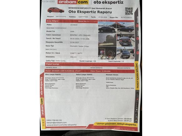 2006 MODEL PASSAT BENZİN/LPGTERTEMİZ TAKAS OLUR