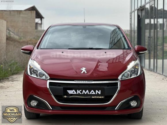 AKMAN'DAN HATASIZ 2018 PEUGEOT 208 56.000 KM 1.6 BlueHDI ACTİVE