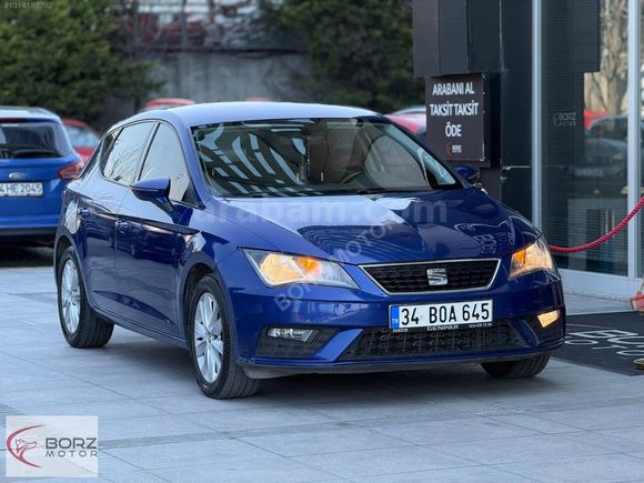 BORZ MOTOR'DAN %0,99 KREDİ SEAT LEON 1.6 TDI STYLE LANSMAN RENK