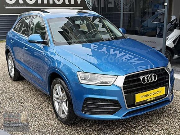 EYMEN'DEN 2015 MODEL AUDİ Q3 1.4 TFSİ S-LİNE HATASIZ BOYASIZ