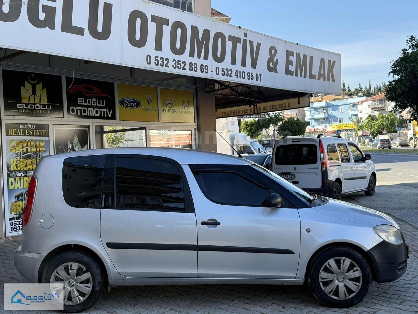 Galeriden Skoda Roomster 1.4 Style 2009 Model Antalya 209.000 km Gri 5