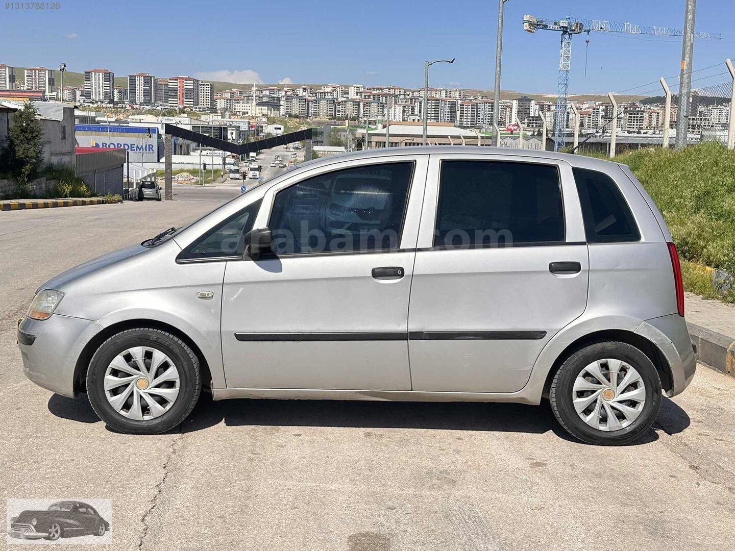 Galeriden Fiat Idea 1.4 Active 2006 Model Gaziantep 237.000 km Gri 4