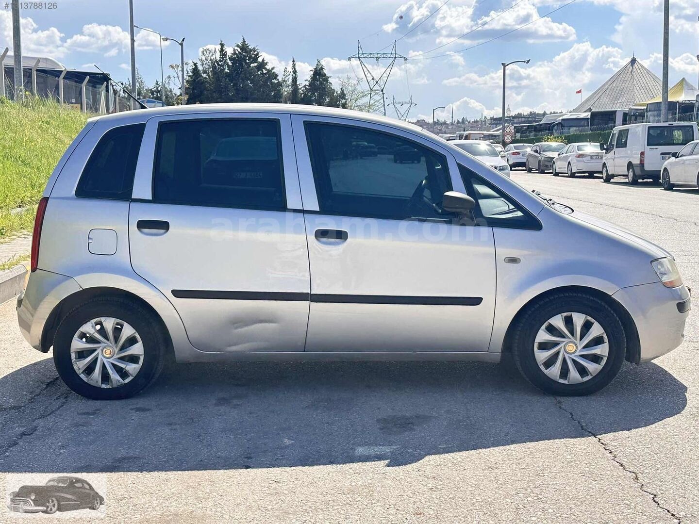 Galeriden Fiat Idea 1.4 Active 2006 Model Gaziantep 237.000 km Gri 5