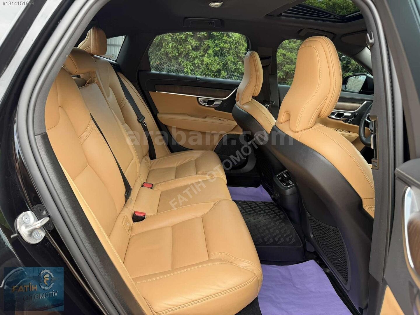 Galeriden Volvo S90 2.0 D B5 Plus Dark 2022 Model Antalya 49.900 km Siyah 7