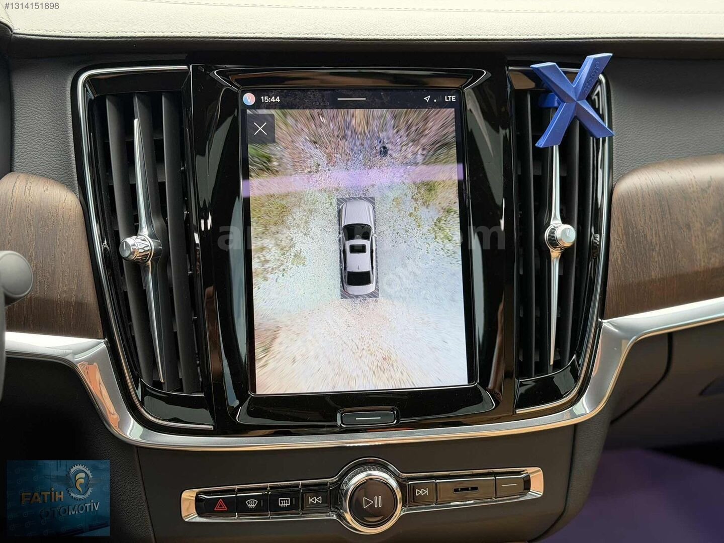 Galeriden Volvo S90 2.0 D B5 Plus Dark 2022 Model Antalya 49.900 km Siyah 4