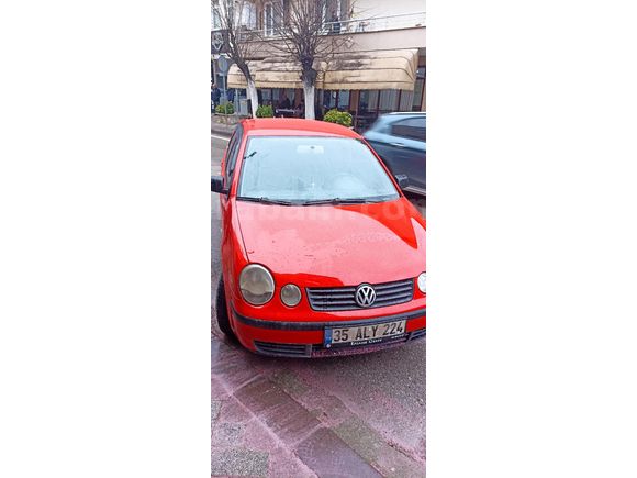 Sahibinden Volkswagen Polo 1.4 Basicline 2004 Model  335.000 km Kırmızı