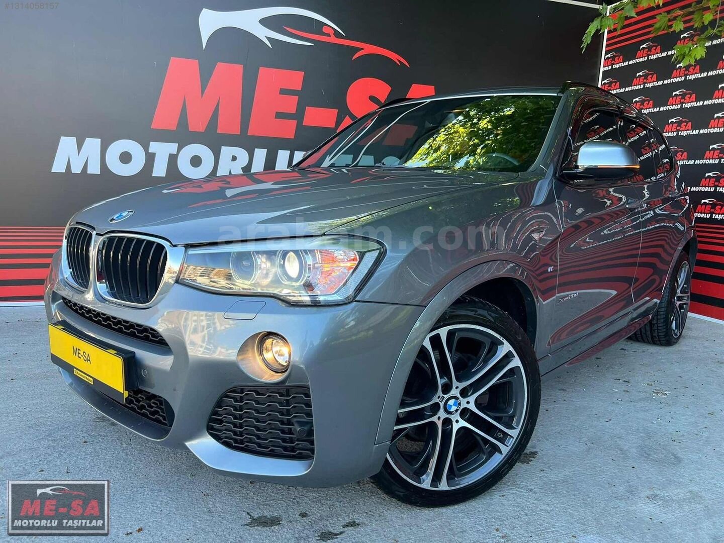 ME-SA'DAN 2017 MODEL BMW X3 MPLUS 4X4 HATASIZ 1