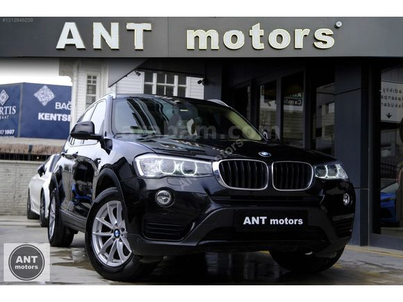HATASIZ 2015 BMW X3 20i sDrive X-LINE CAM TAVAN+XENON+HAFIZA FUL