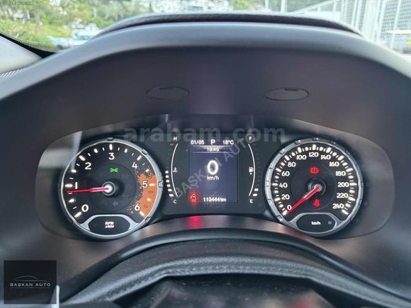 HATASIZ 2018 JEEP RENEGADE NIGHT EAGLE 1.6 M.JET 114.000 KM