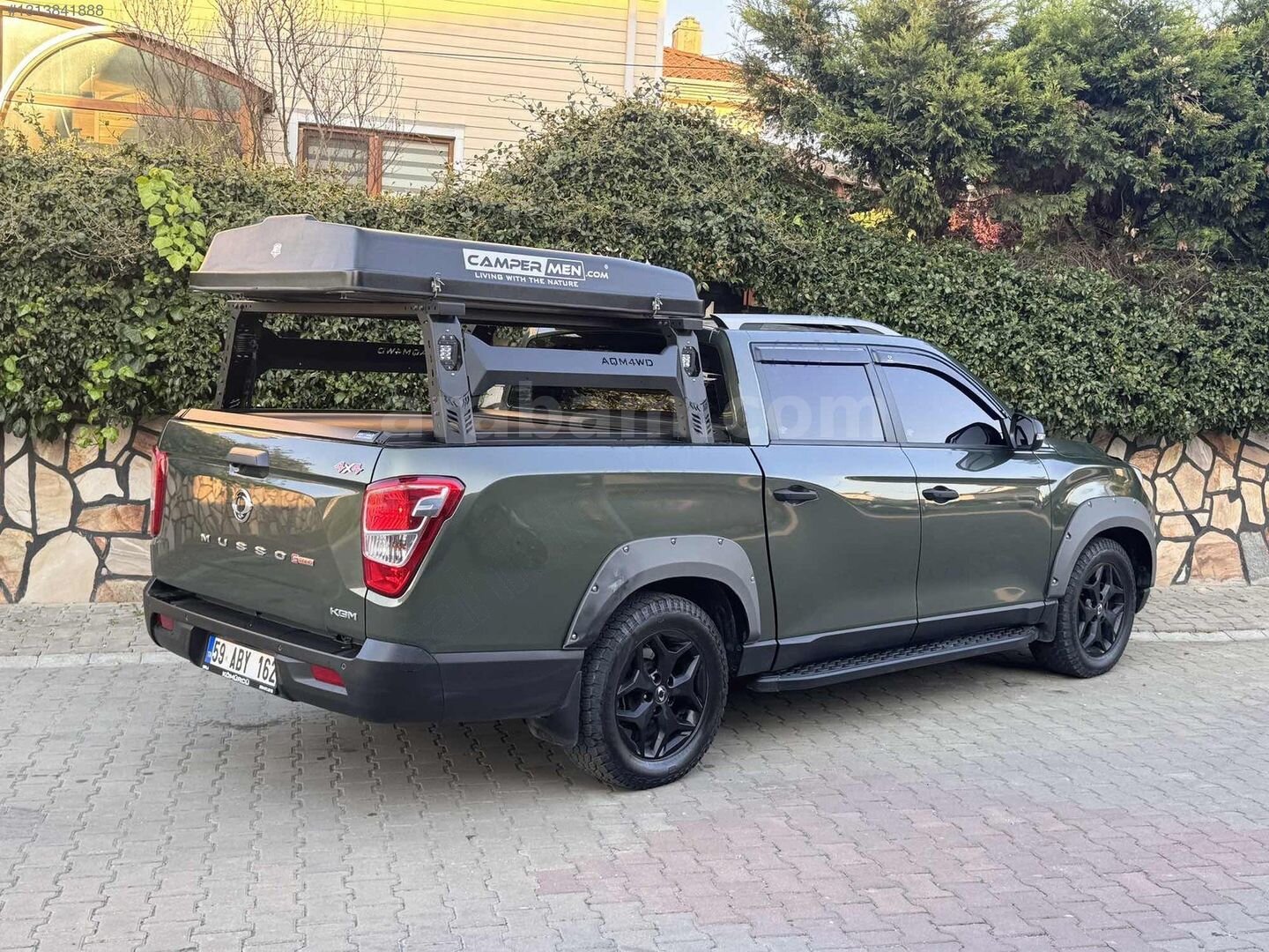 Galeriden KGM SsangYong Musso Grand 2.2 D Platinum Plus 2024 Model Tekirdağ 40.000 km Yeşil 3