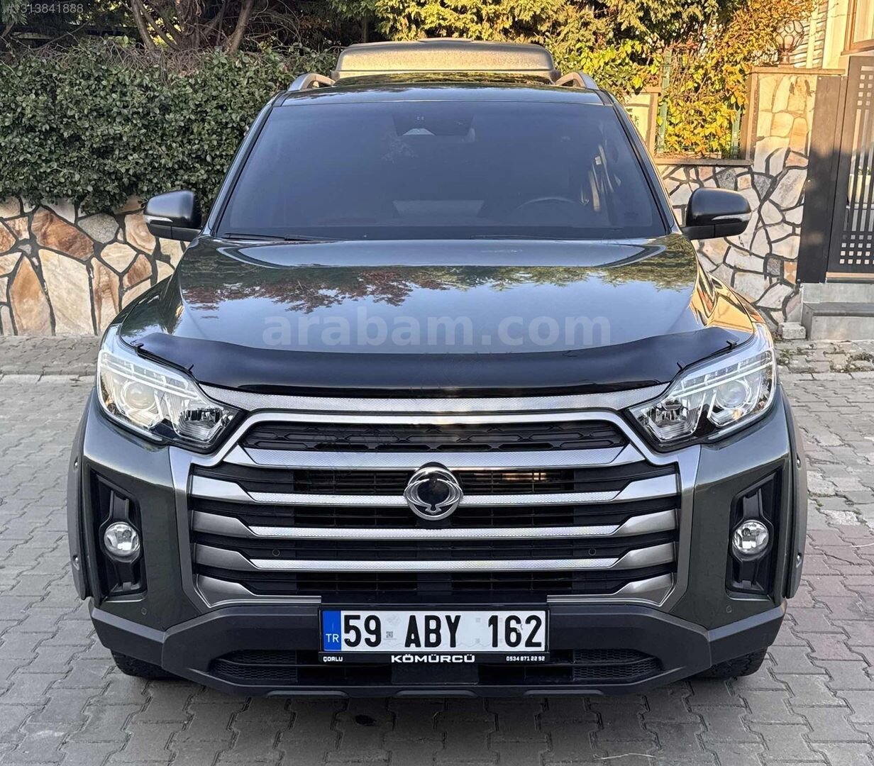 Galeriden KGM SsangYong Musso Grand 2.2 D Platinum Plus 2024 Model Tekirdağ 40.000 km Yeşil 7