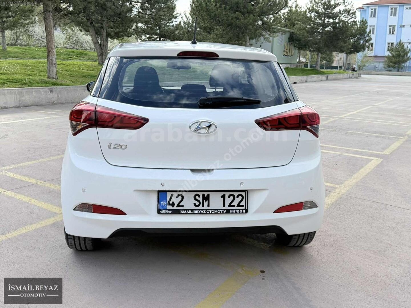 Galeriden Hyundai i20 1.4 MPI Style 2015 Model Kütahya 87.000 km Beyaz 5