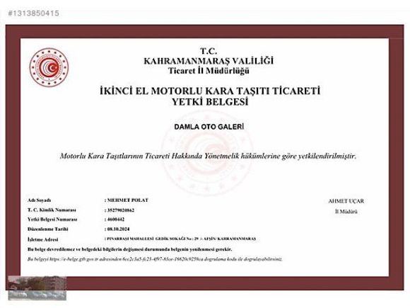 DAMLA DAN 176 BİNDE 2023 1.5 e-Tec ELİTE