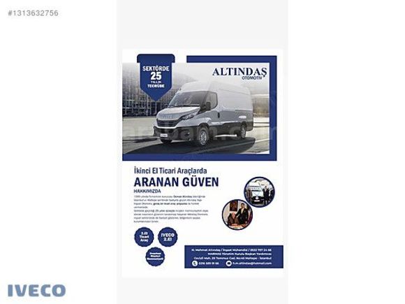 ALTINDAŞ IVECO 2.el 2012 L-3 uzun şase klimalı