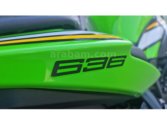Galeriden Kawasaki Ninja ZX 6R 2024 Model İzmir 6.200 km Yeşil
