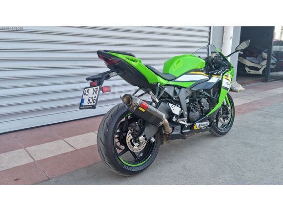Galeriden Kawasaki Ninja ZX 6R 2024 Model İzmir 6.200 km Yeşil