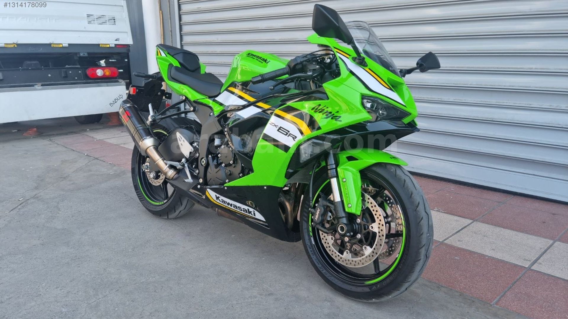 Galeriden Kawasaki Ninja ZX 6R 2024 Model İzmir 6.200 km Yeşil