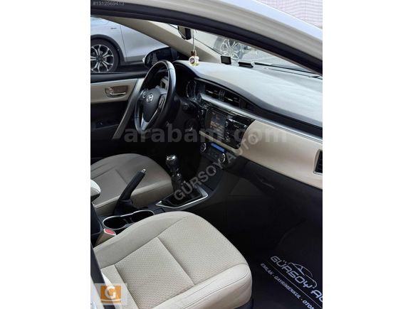 2015 "98"Bin Km Toyota Corolla 1.4 D-4D Advance GÜRSOY'dan