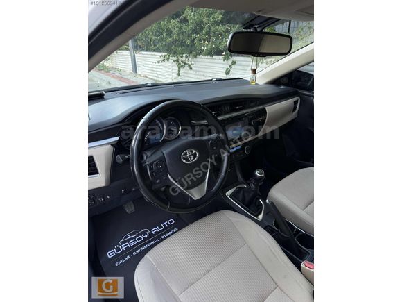 2015 "98"Bin Km Toyota Corolla 1.4 D-4D Advance GÜRSOY'dan