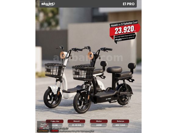 SÜER MOTORS SKYJET TWİSTER E1 PRO EHLİYET PLAKA RUHSAT İSTEMEZ