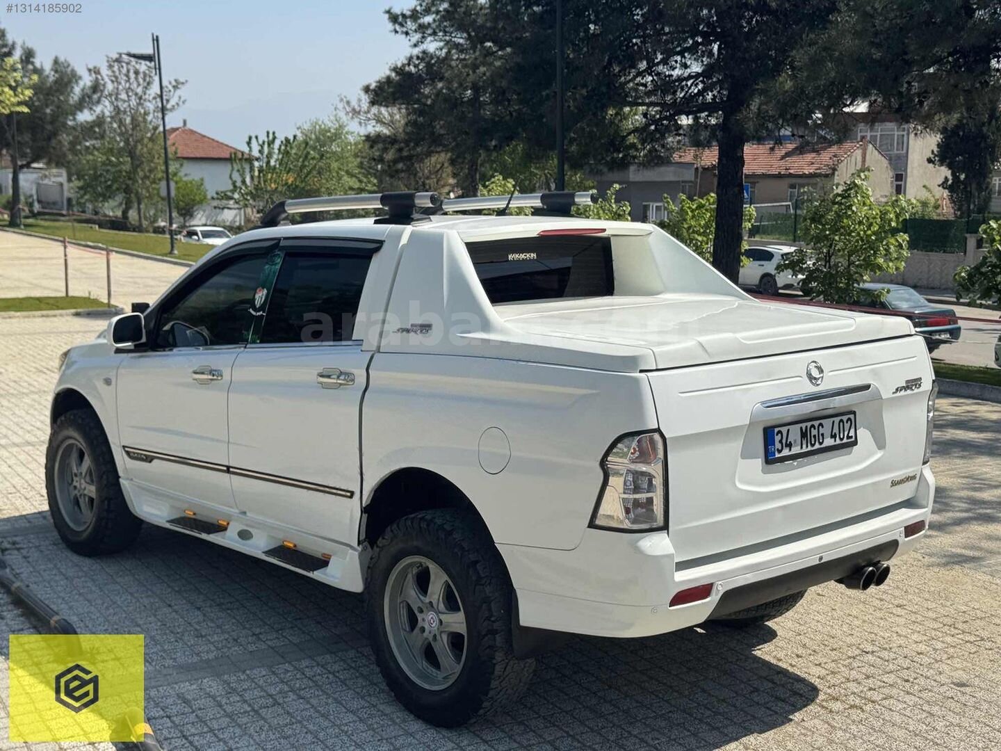 Galeriden KGM SsangYong Korando Sports 2.0 e-XDI 2012 Model Bursa 203.000 km Beyaz 7