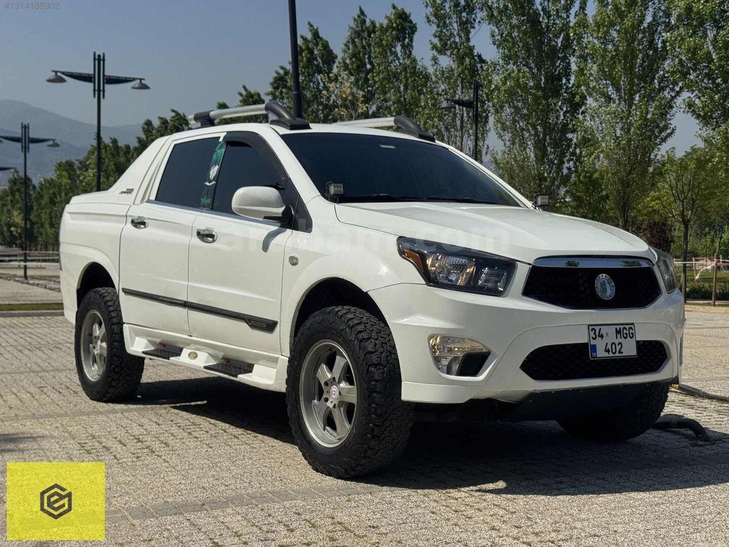 Galeriden KGM SsangYong Korando Sports 2.0 e-XDI 2012 Model Bursa 203.000 km Beyaz 2
