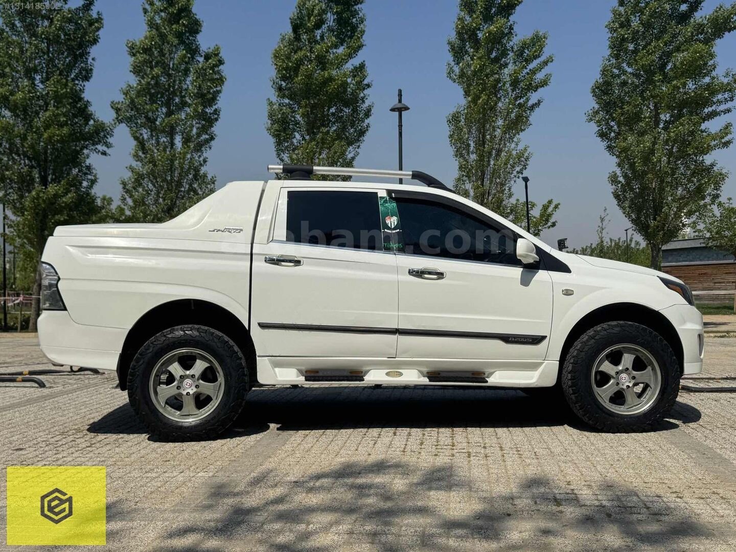 Galeriden KGM SsangYong Korando Sports 2.0 e-XDI 2012 Model Bursa 203.000 km Beyaz 4