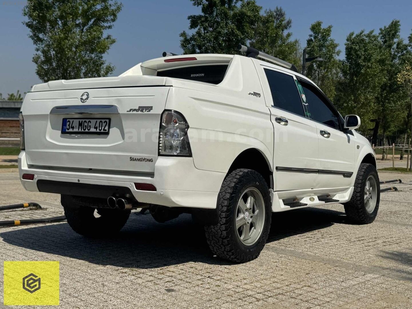 Galeriden KGM SsangYong Korando Sports 2.0 e-XDI 2012 Model Bursa 203.000 km Beyaz 5