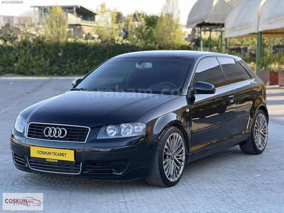 2005 MODEL 216 BİN KM EKSTRALI AUDİ A3 EN DOLU PAKET OTOMATİK