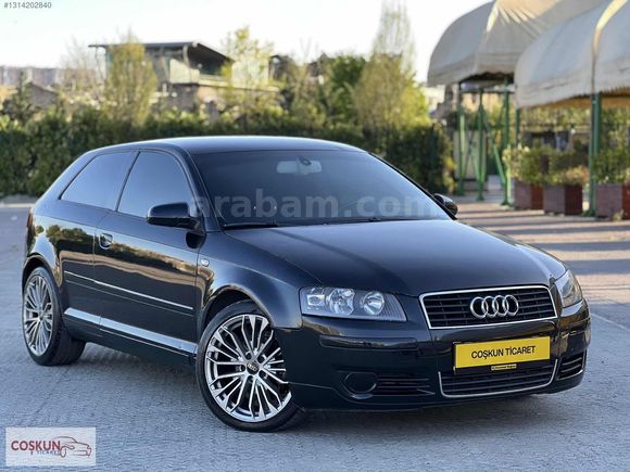 2005 MODEL 216 BİN KM EKSTRALI AUDİ A3 EN DOLU PAKET OTOMATİK