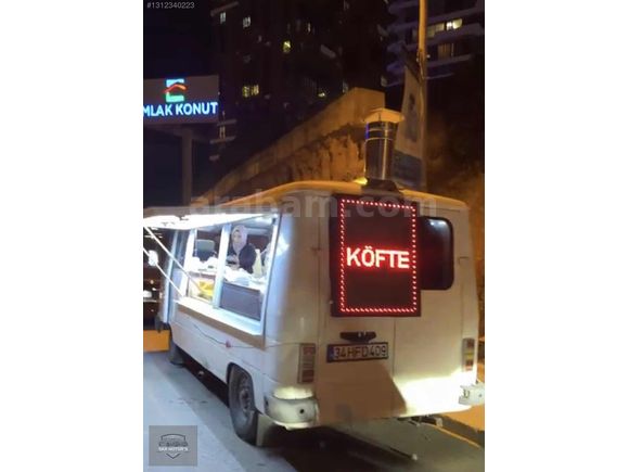 SKR MOTORS\u0027DAN PEUGEOT J9 EKMEK TEKNESİ KÖFTE ARABASI