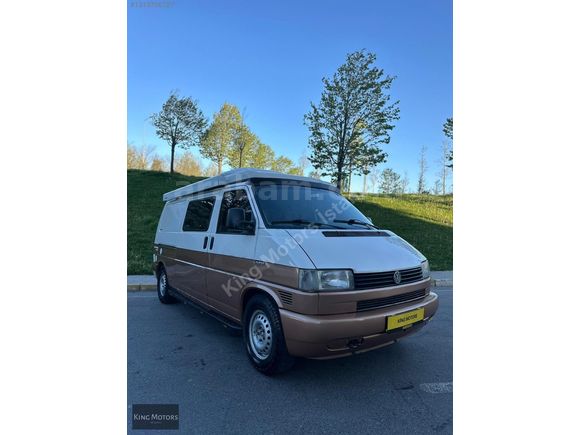 ~KİNG MOTORS~1998 VW T4 KARAVAN POP-UP TAVAN KLİMA GÜNEŞ PANELİ