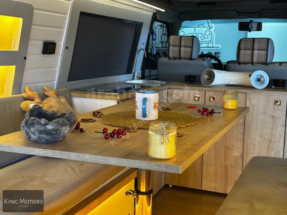 ~KİNG MOTORS~1998 VW T4 KARAVAN POP-UP TAVAN KLİMA GÜNEŞ PANELİ