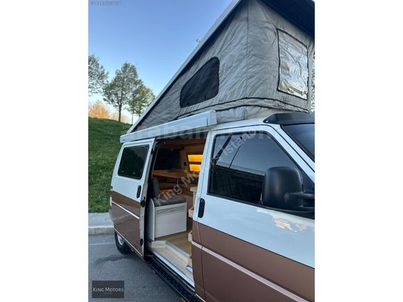 ~KİNG MOTORS~1998 VW T4 KARAVAN POP-UP TAVAN KLİMA GÜNEŞ PANELİ