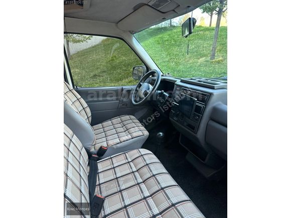 ~KİNG MOTORS~1998 VW T4 KARAVAN POP-UP TAVAN KLİMA GÜNEŞ PANELİ