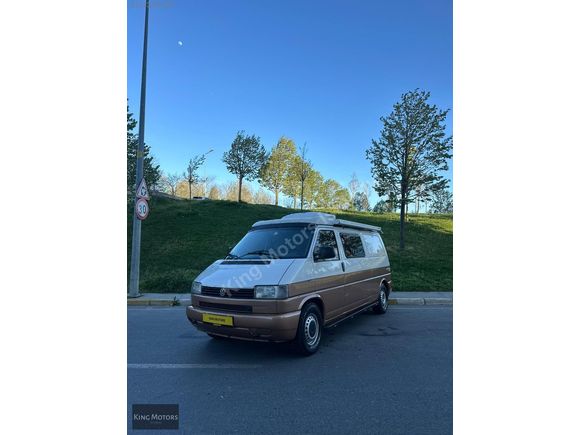 ~KİNG MOTORS~1998 VW T4 KARAVAN POP-UP TAVAN KLİMA GÜNEŞ PANELİ