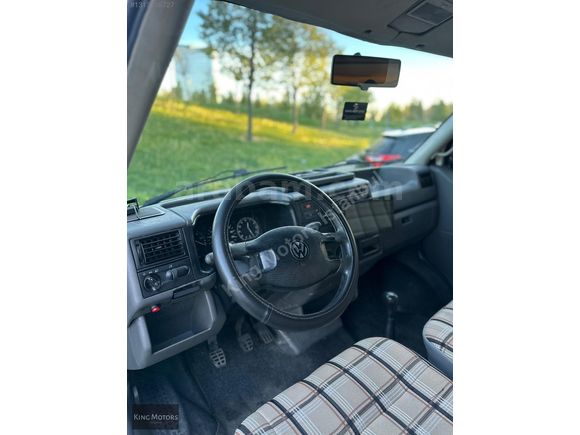 ~KİNG MOTORS~1998 VW T4 KARAVAN POP-UP TAVAN KLİMA GÜNEŞ PANELİ