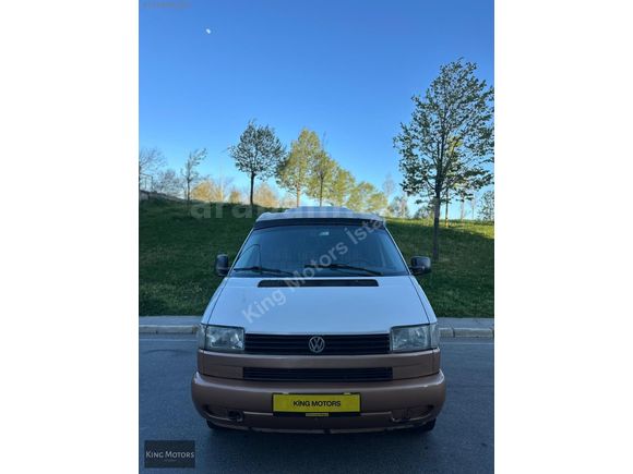 ~KİNG MOTORS~1998 VW T4 KARAVAN POP-UP TAVAN KLİMA GÜNEŞ PANELİ