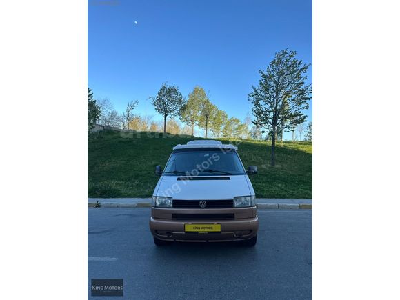 ~KİNG MOTORS~1998 VW T4 KARAVAN POP-UP TAVAN KLİMA GÜNEŞ PANELİ