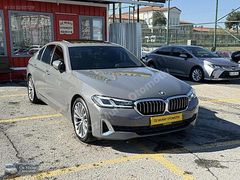 2021 MODEL 129.000 KM NARDO GRİ SERVİS BAKIMLI BMW 5.20 İ