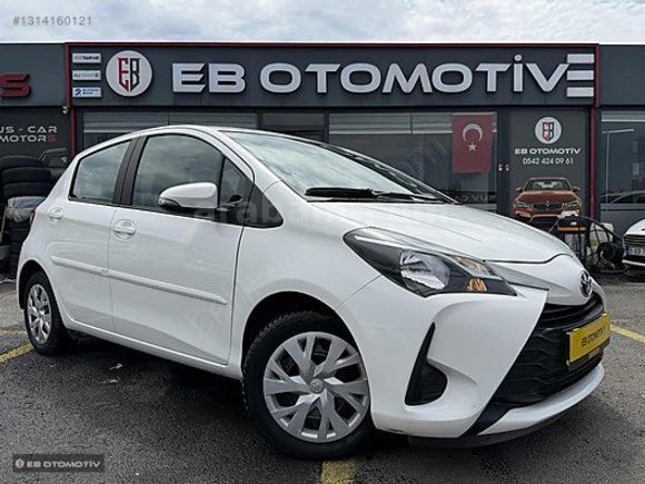 1.29 ORAN İLE EB OTOMOTİVDEN 38.000KM 2017 MDL TOYOTA YARİS